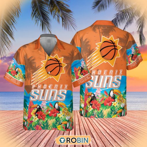 NBA Phoenix Suns And Toucan Beach Hawaiian Shirt