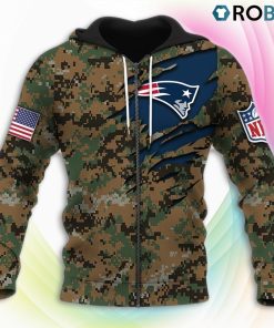 New England Patriots NFL Honor US Marine Veterans 3D Hoodie, New England Patriots Fan Shirt for Sale New England Patriots NFL Honor US Marine Veterans 3D Hoodie, New England Patriots Fan Shirt for Sale
