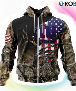 New York Giants Hunting Camo US Flag Style 3D Hoodie, Giants Unique Gifts New York Giants Hunting Camo US Flag Style 3D Hoodie, Giants Unique Gifts