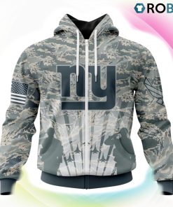 New York Giants NFL Honor US Air Force Veterans 3D Hoodie, New York Giants Gifts for Fans