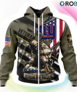 New York Giants NFL Honor Veterans And Their Families 3D Hoodie, New York Giants Shirt