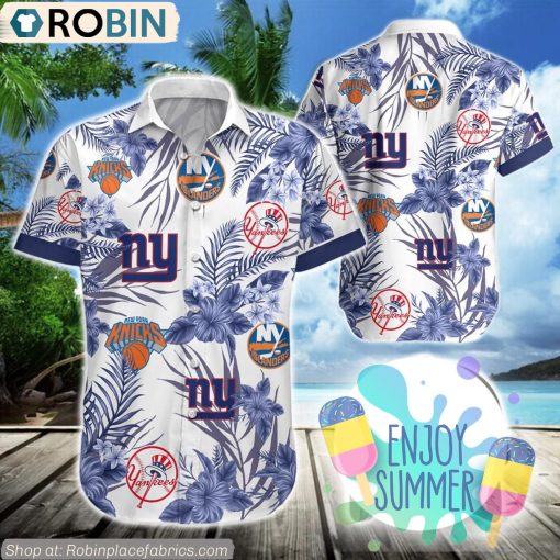 New York Sports Hawaiian Shirt