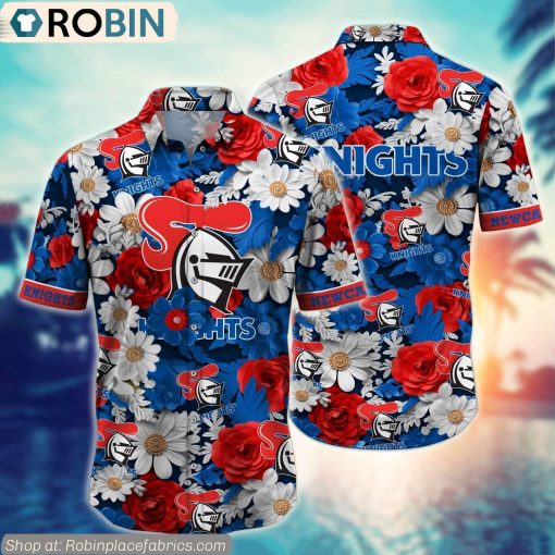 Newcastle Knights Hawaiian Shirt NRL Teams