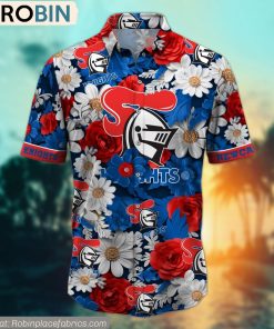 Newcastle Knights Hawaiian Shirt NRL Teams Newcastle Knights Hawaiian Shirt NRL Teams