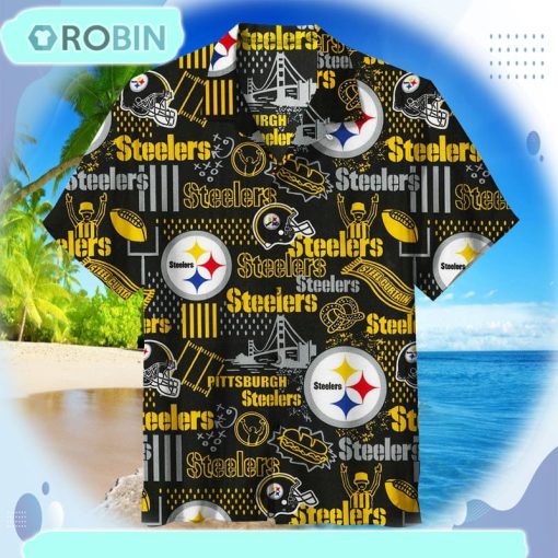 NFL Pittsburgh Steelers Hawaiian Shirt HWS23