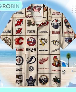 NHL Hockey Team Hawaiian Shirt
