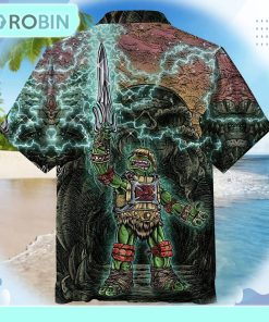Ninja Turtles He-Man League Universal Hawaiian Shirt Ninja Turtles He-Man League Universal Hawaiian Shirt