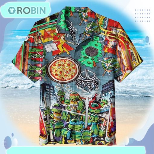 Ninja Turtles Pinball Universal Hawaiian Shirt