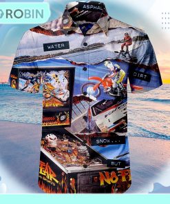 No Fear, Dangerous Sports Pinball Unisex Hawaiian Shirt