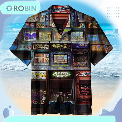 Nostalgic Arcade GameUniversal Hawaiian Shirt