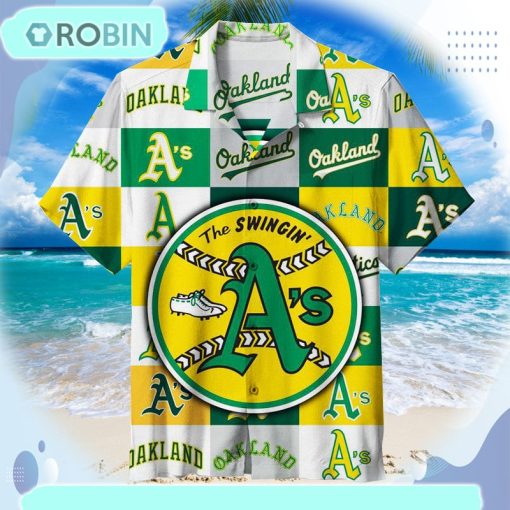 Oakland Athletics Hawaiian Shirt