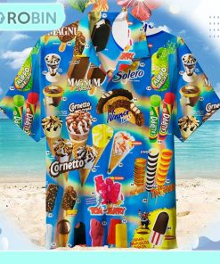 Oh, Those Old Summers, Those Old Ice Creams Unisex Hawaiian Shirt 01hws