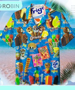 Oh, Those Old Summers, Those Old Ice Creams Unisex Hawaiian Shirt 02hws