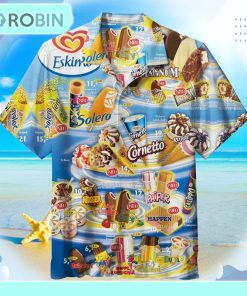 Oh, Those Old Summers, Those Old Ice Creams Unisex Hawaiian Shirt 04hws