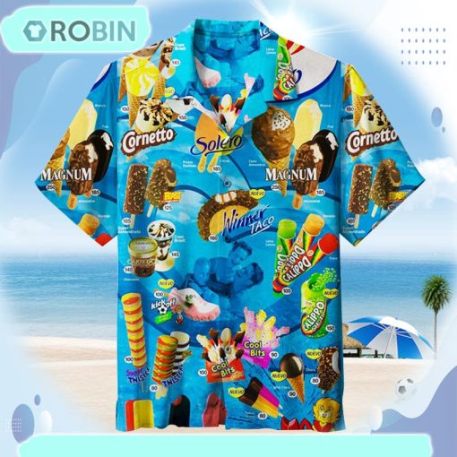 Oh, Those Old Summers, Those Old Ice Creams Unisex Hawaiian Shirt 05hws