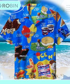 Oh, Those Old Summers, Those Old Ice Creams Unisex Hawaiian Shirt 06hws