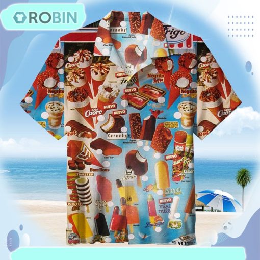 Oh, Those Old Summers, Those Old Ice Creams Unisex Hawaiian Shirt 08hws