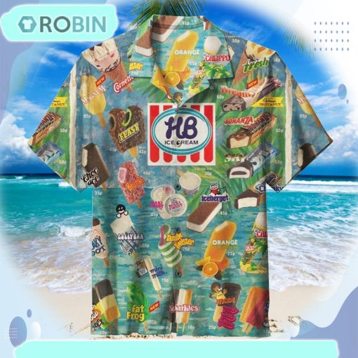 Oh, Those Old Summers, Those Old Ice Creams Unisex Hawaiian Shirt