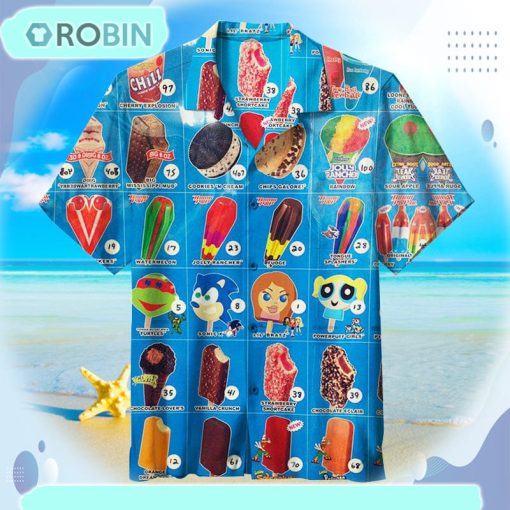 Oh, Those Old Summers, Those Old Ice Creams Unisex Hawaiian Shirt 10hws