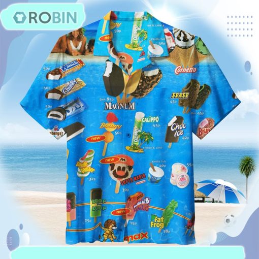 Oh, Those Old Summers, Those Old Ice Creams Unisex Hawaiian Shirt 11hws