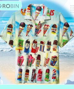 Oh, Those Old Summers, Those Old Ice Creams Unisex Hawaiian Shirt 13hws