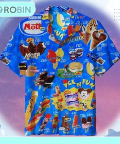 Oh, Those Old Summers, Those Old Ice Creams Unisex Hawaiian Shirt Hws11