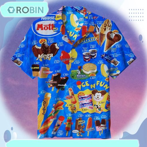 Oh, Those Old Summers, Those Old Ice Creams Unisex Hawaiian Shirt Hws11
