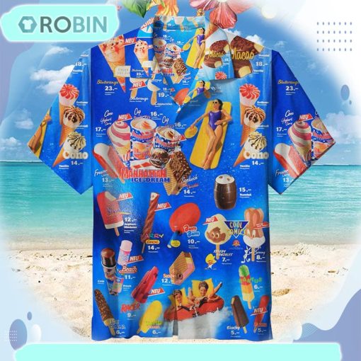 Oh, Those Old Summers, Those Old Ice Creams Unisex Hawaiian Shirt Hws19