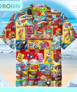 Oh, Those Old Summers, Those Old Ice Creams Unisex Hawaiian Shirt Hws42