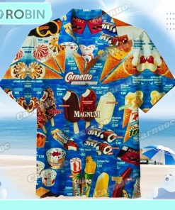 Oh, Those Old Summers, Those Old Ice Creams Unisex Hawaiian Shirt Hws63