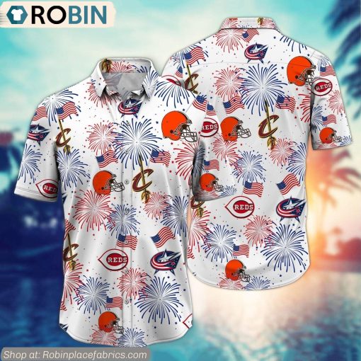 Ohio Sports Teams Hawaiian Shirt