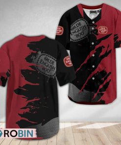 Olde English 800 Metal Crack Pattern Baseball Jersey Shirt Style