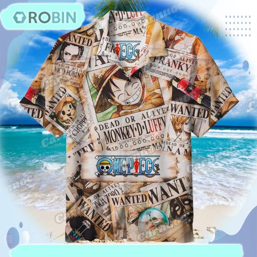 One Piece Hawaiian Shirt
