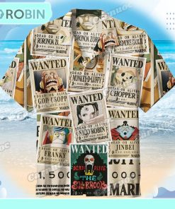 One Piece Hawaiian Shirt HWS21
