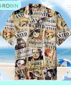 One Piece Hawaiian Shirt HWS45
