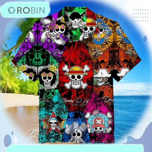One Piece Unisex Hawaiian Shirt