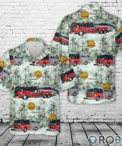 Orlando Fire Department, Florida Patrick’s Day Hawaiian Shirt