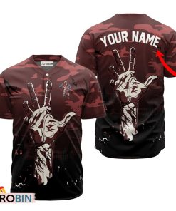 Personalized Captain Morgan Halloween Zombie’s Hand Baseball Jersey Shirt Style