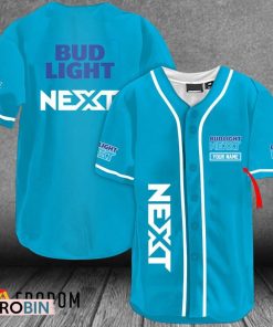 Personalized Chic Minimalism Bud Light Next Baseball Jersey Shirt Style Personalized Chic Minimalism Bud Light Next Baseball Jersey Shirt Style
