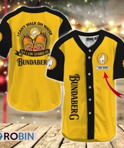 Personalized I Can Stagger On Bundaberg Rum Baseball Jersey Shirt Style