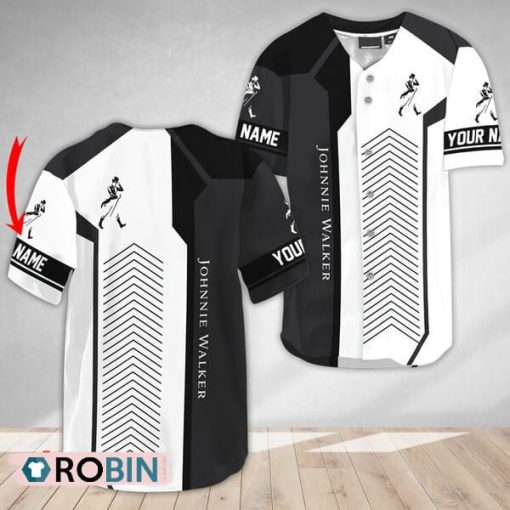 Personalized Johnnie Walker Baseball Jersey Shirt Style