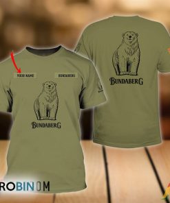 Personalized Military Green Bundaberg T-shirt