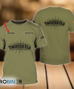 Personalized Military Green Twisted Tea All Over Printed T-Shirt Personalized Military Green Twisted Tea All Over Printed T-Shirt
