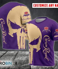 Personalized Skull Crown Royal T-shirt