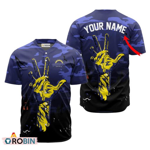 Personalized Twisted Tea Halloween Zombie’s Hand Baseball Jersey Shirt Style