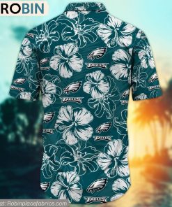 Philadelphia EaglesNFL Hawaiian Shirt Hibiscus Tropical Pattern