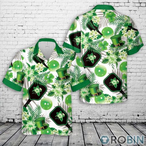 Pickleball Green St Patrick’s Day Hawaiian Shirt