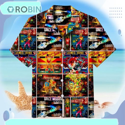 Pinball Collection Unisex Hawaiian Shirt