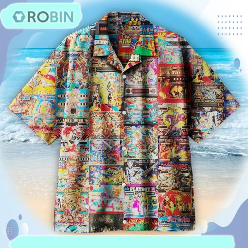 Pinball Parlor Retro Arcade Universal Hawaiian Shirt