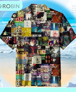 Pink-Floyd-Collage Hawaiian Shirt